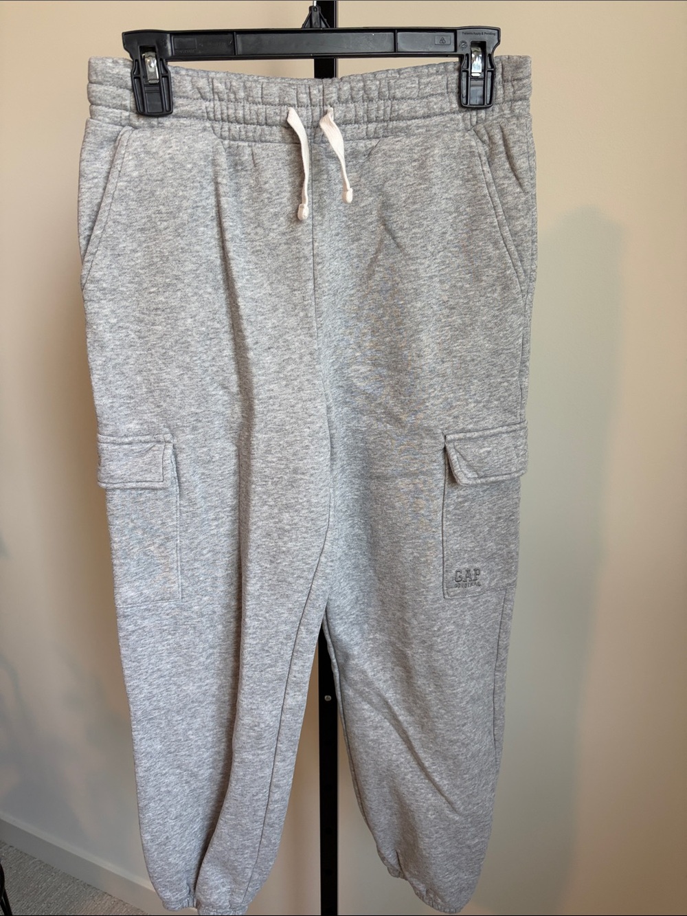 GAP Kids Light Gray Cargo Joggers